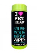 Pet Heads Dogs Teeth 50 Wipes